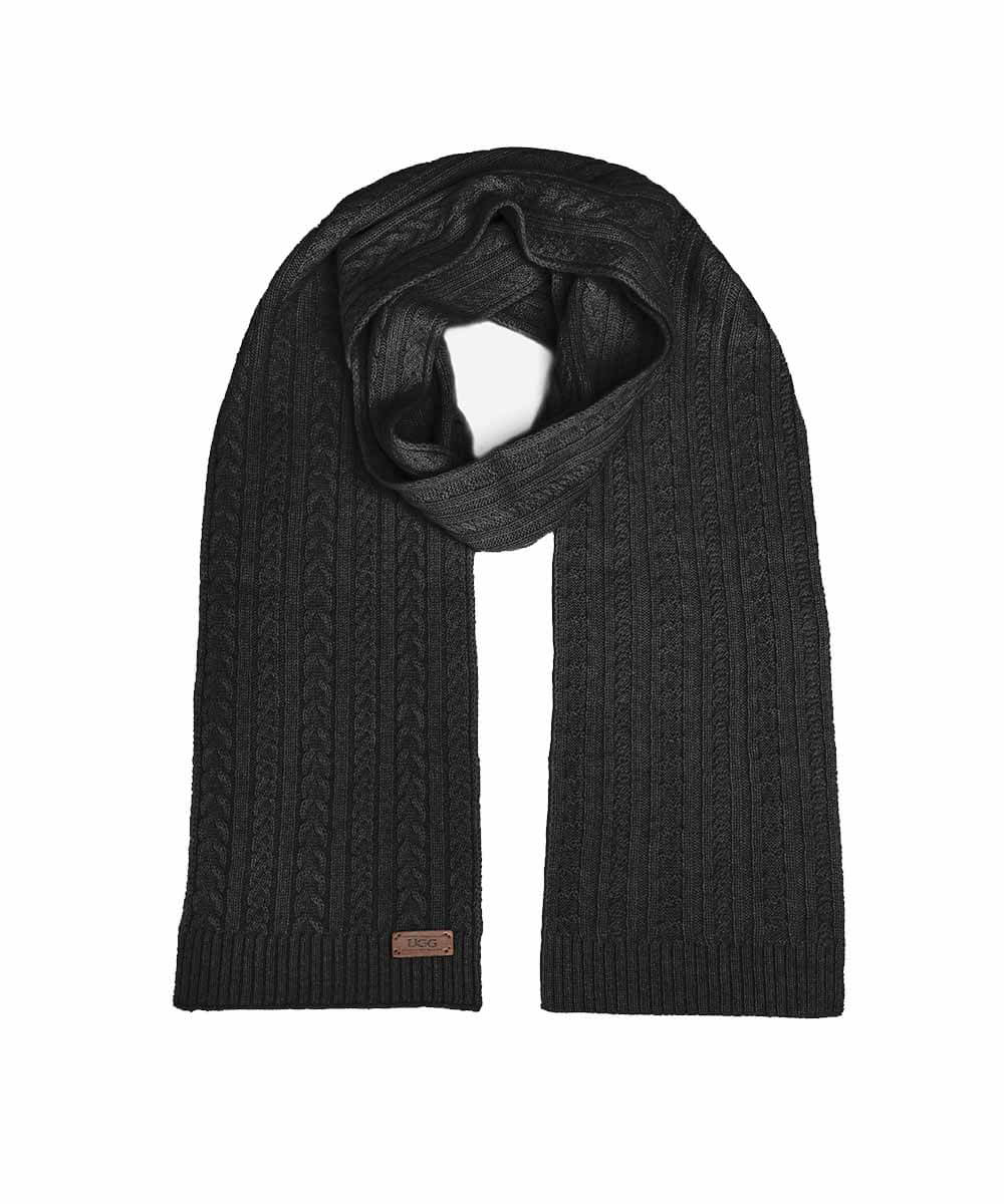 Cashmere UGG Cable Scarf - Image 3