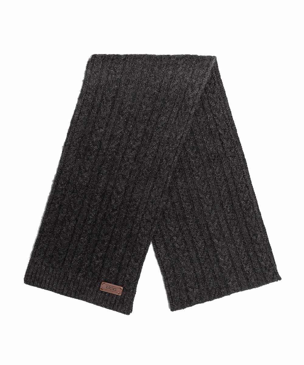 Cashmere UGG Cable Scarf - Image 4