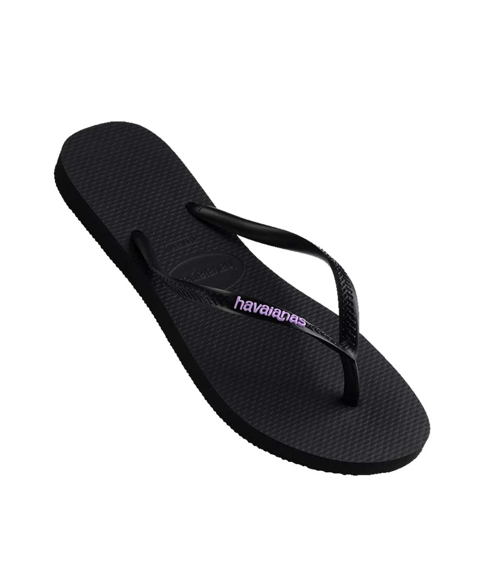 Havaianas Kids Slim Rubber Logo Thongs - Image 3