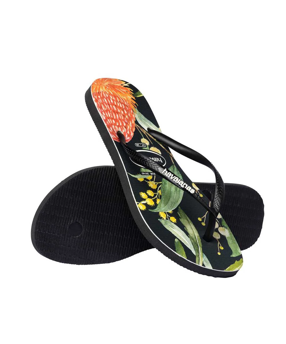 Havaianas Women's Slim Fauna Bush Flower Thong - Image 2