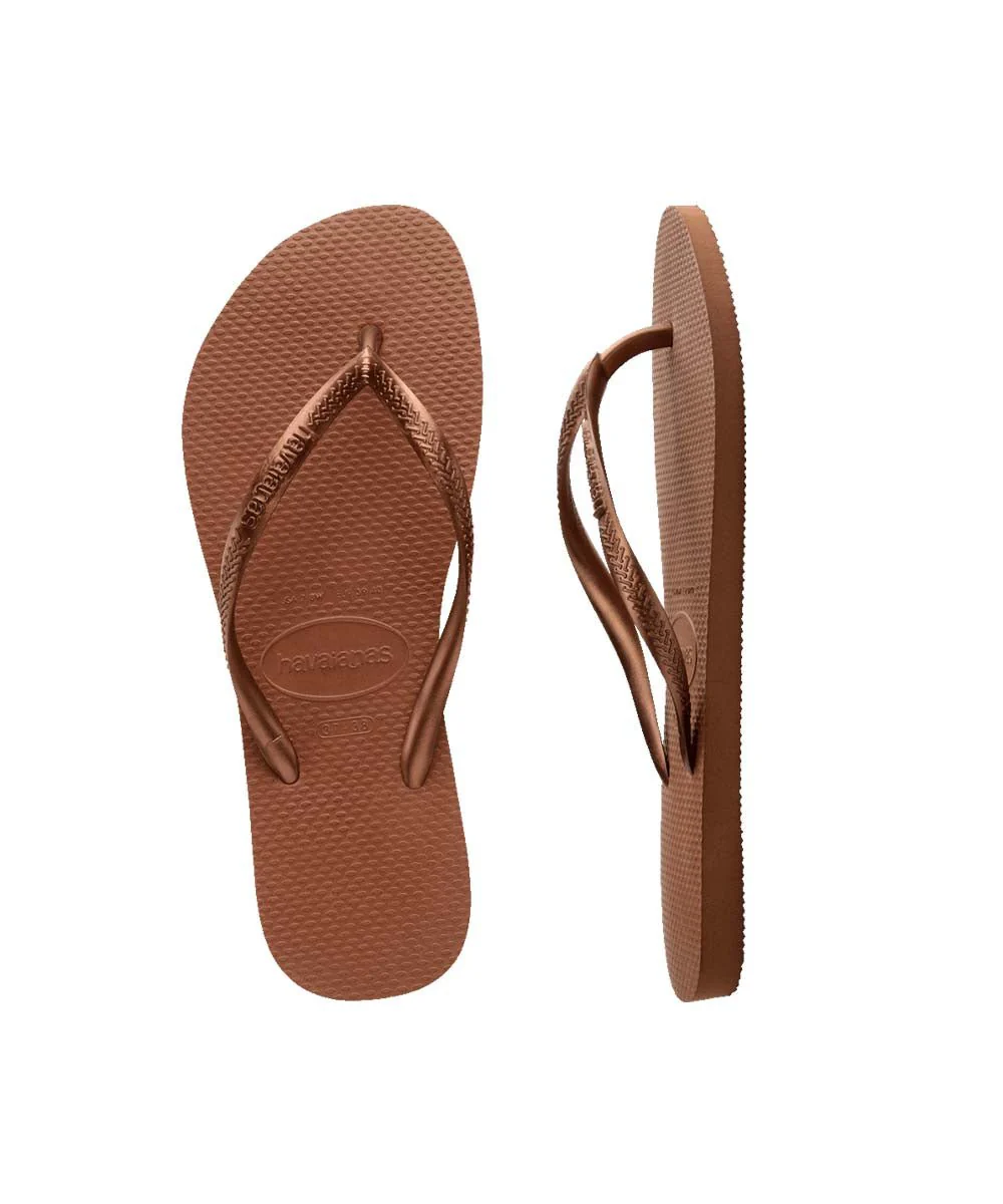 Havaianas Women's Slim Metallic Thongs - Image 15