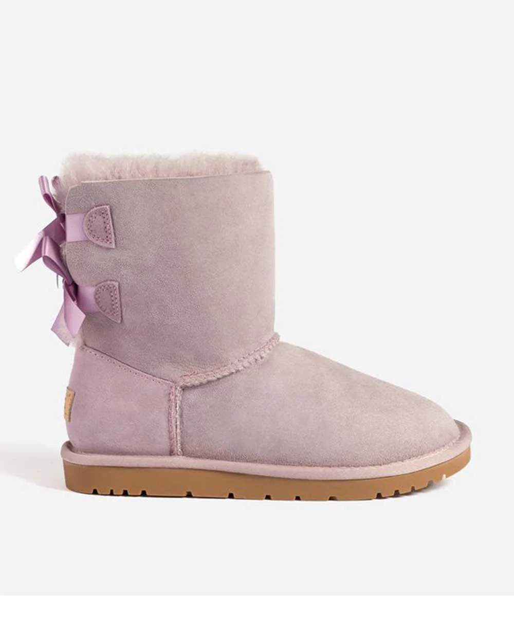 Kid’s UGG 2 Ribbon Boots - Image 4