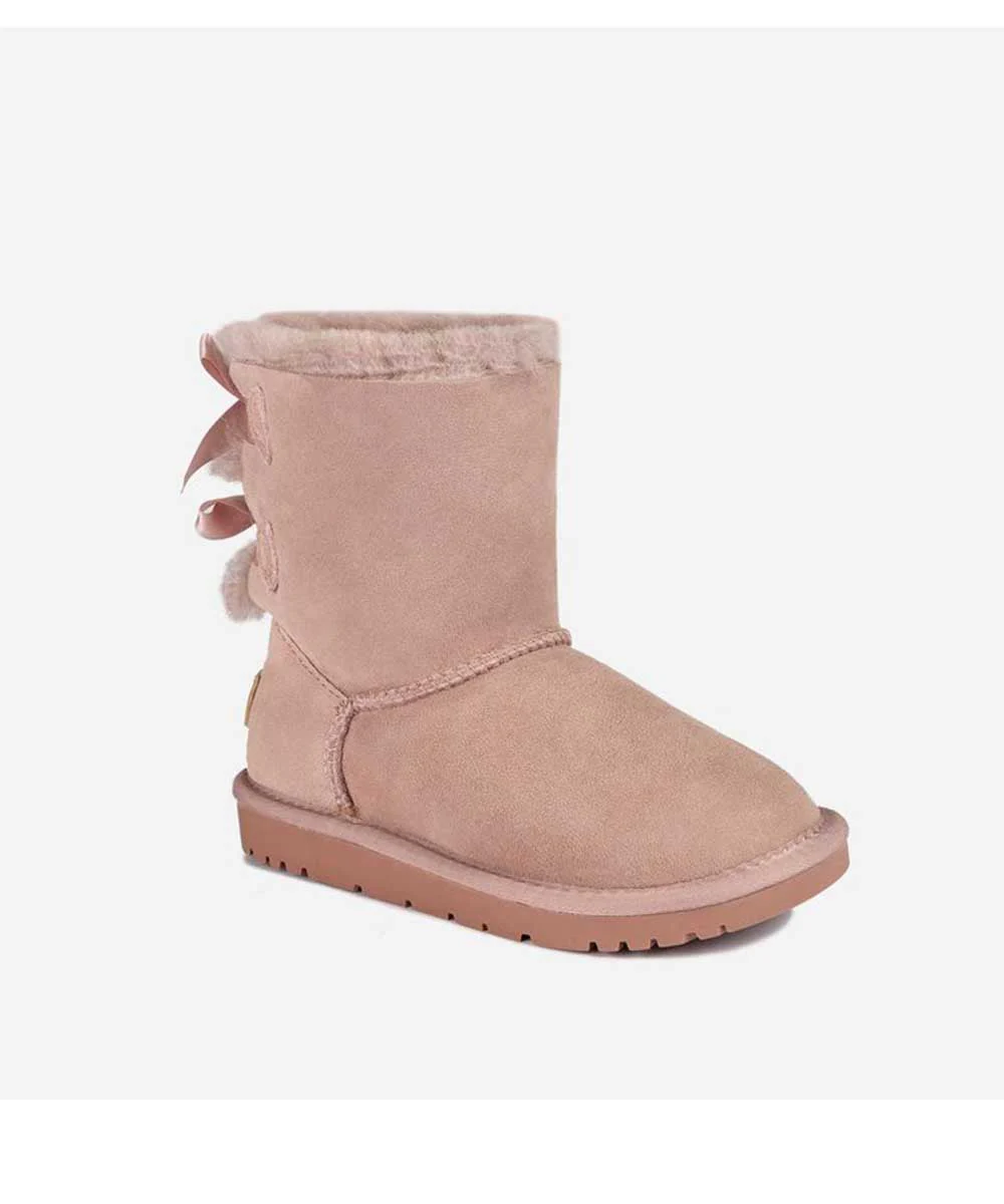 Kid’s UGG 2 Ribbon Boots - Image 7