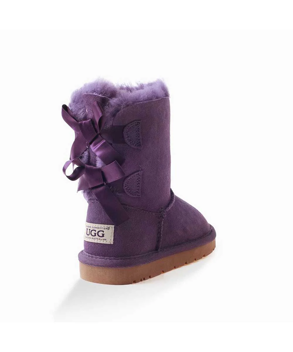 Kid’s UGG 2 Ribbon Boots - Image 9