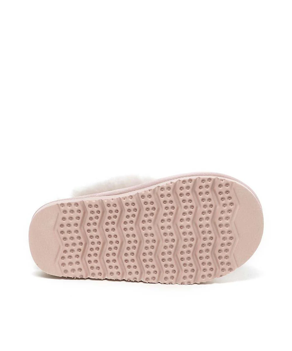 Kid’s Fuzzy UGG Slippers - Image 9