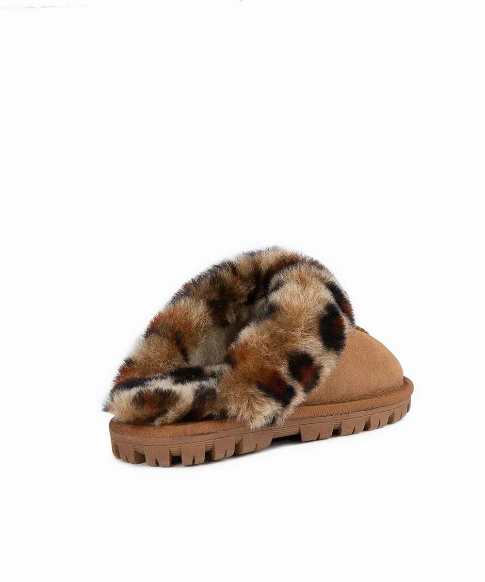 Kid’s UGG Leopard Scuff - Image 3
