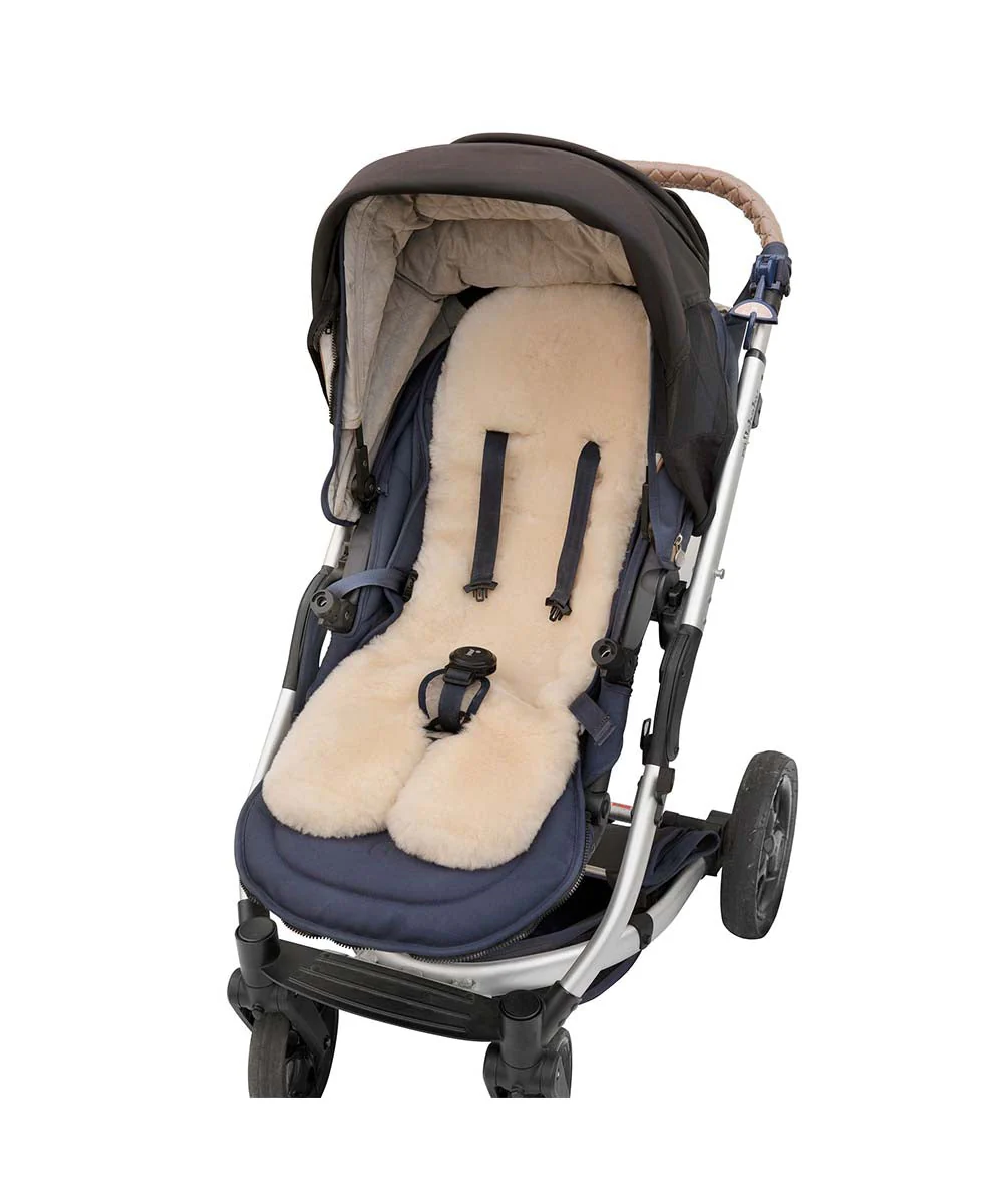 Lambskin Baby Stroller Liner - Image 3