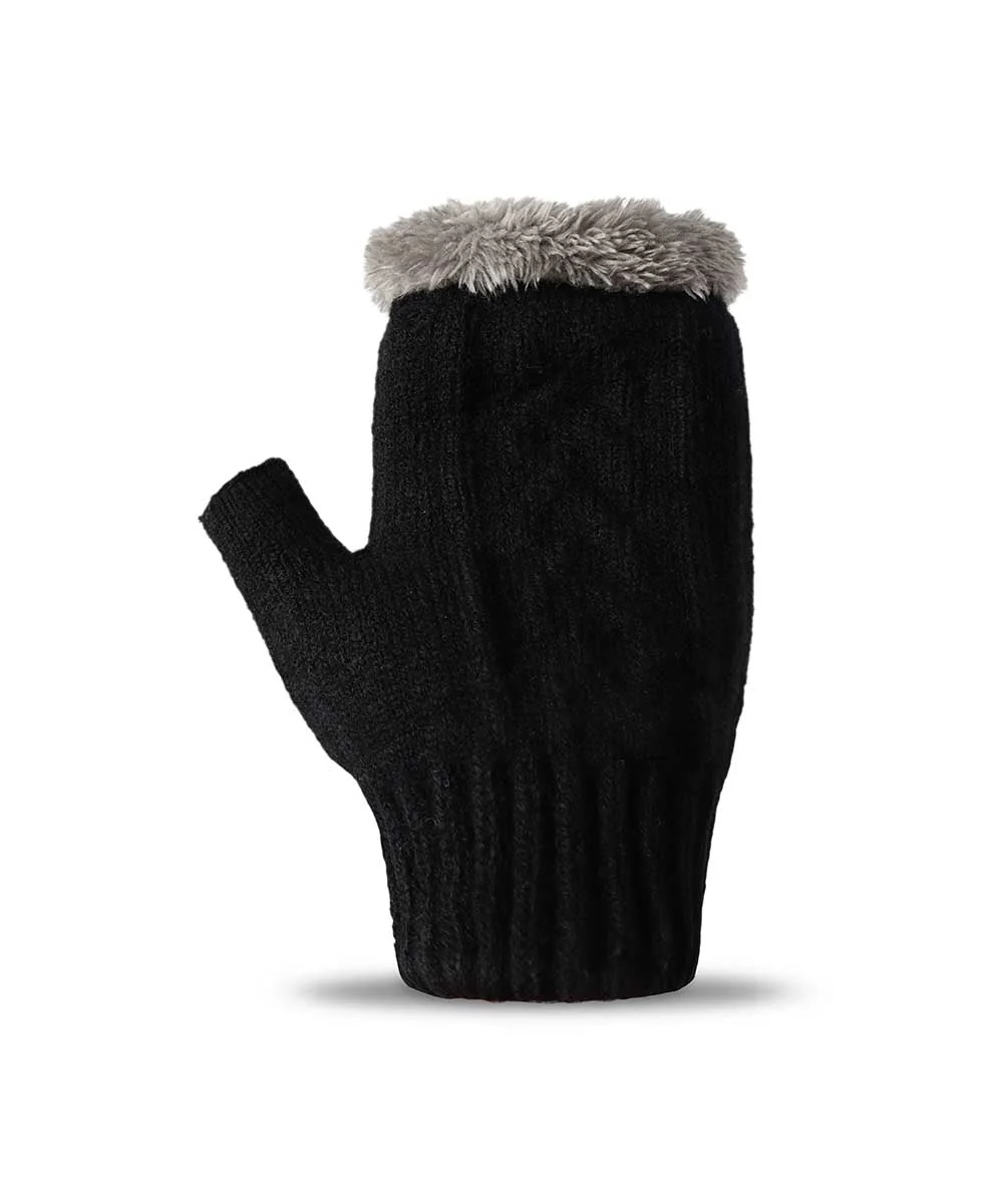 Fingerless Plush Gloves - Image 6