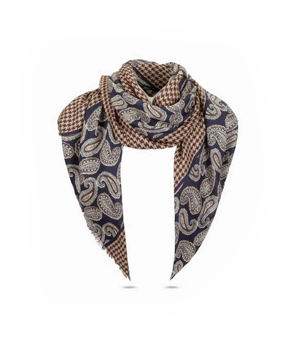 Merino Wool Print UGG Scarf - Image 9
