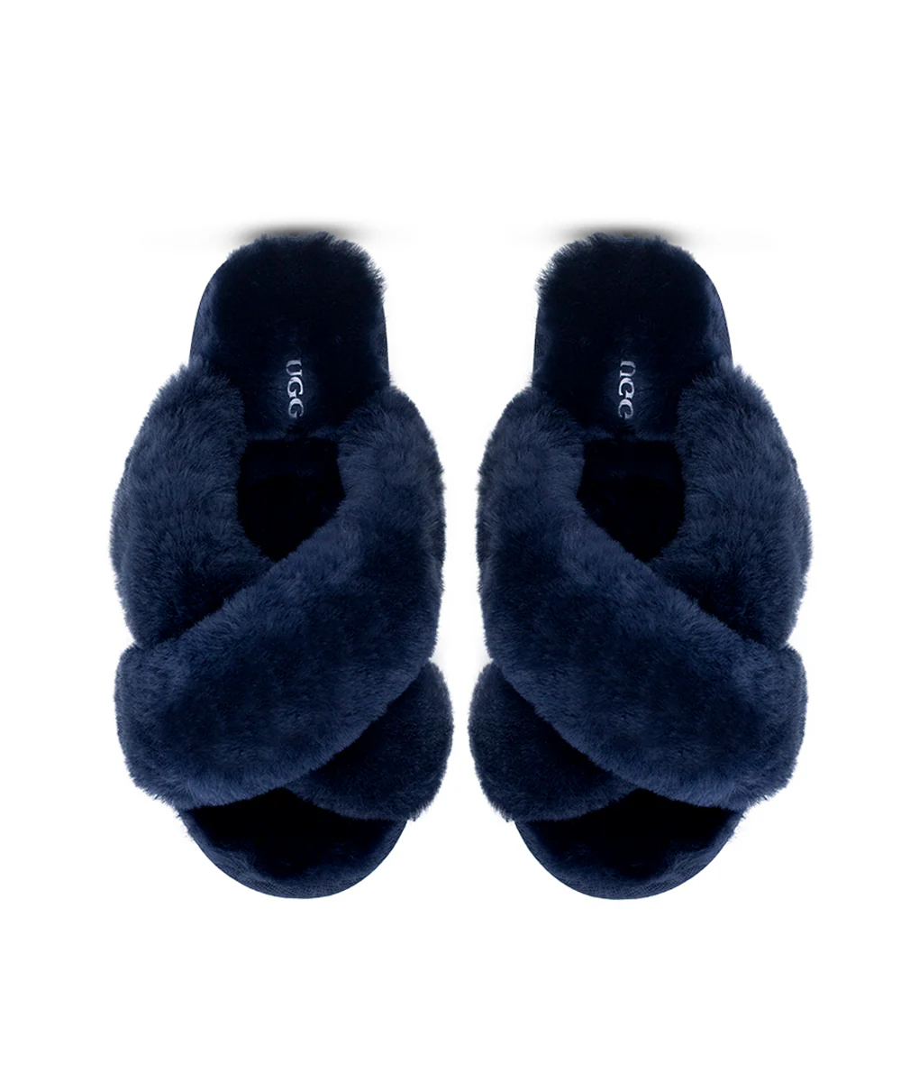 Women's UGG Premium Cross Over Slippers - Image 37